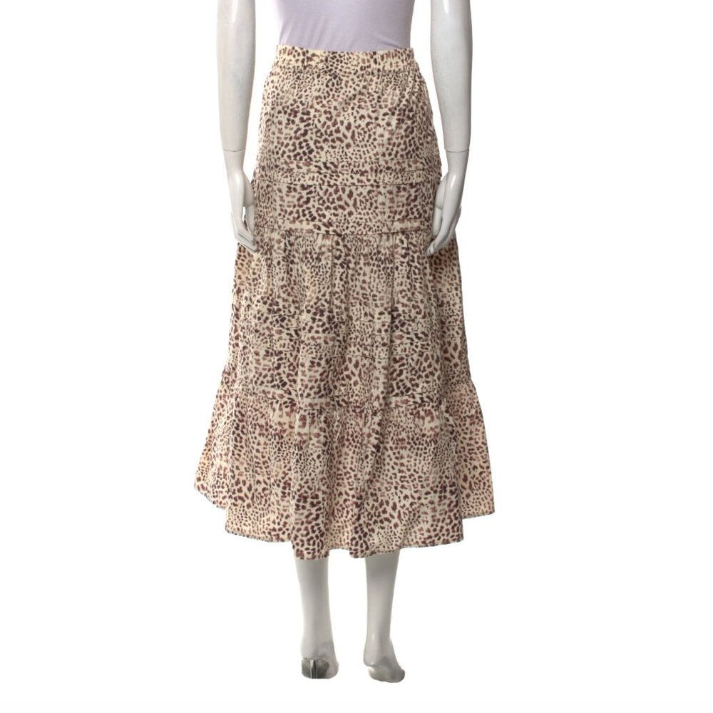 Sea New York Animal Print Midi Length Skirt - Picture 3 of 3
